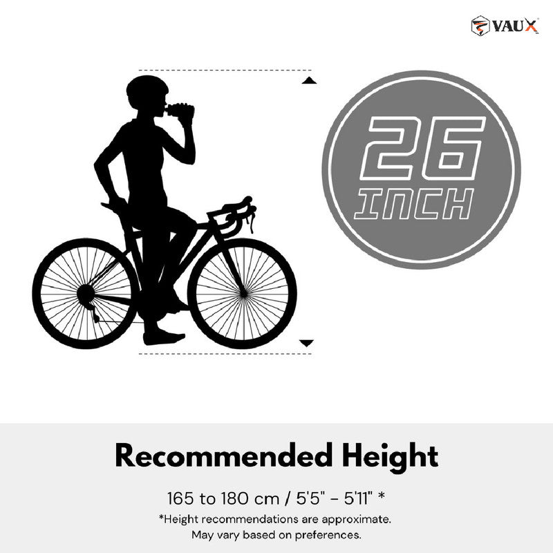 Vaux Comfort 26" City Bike