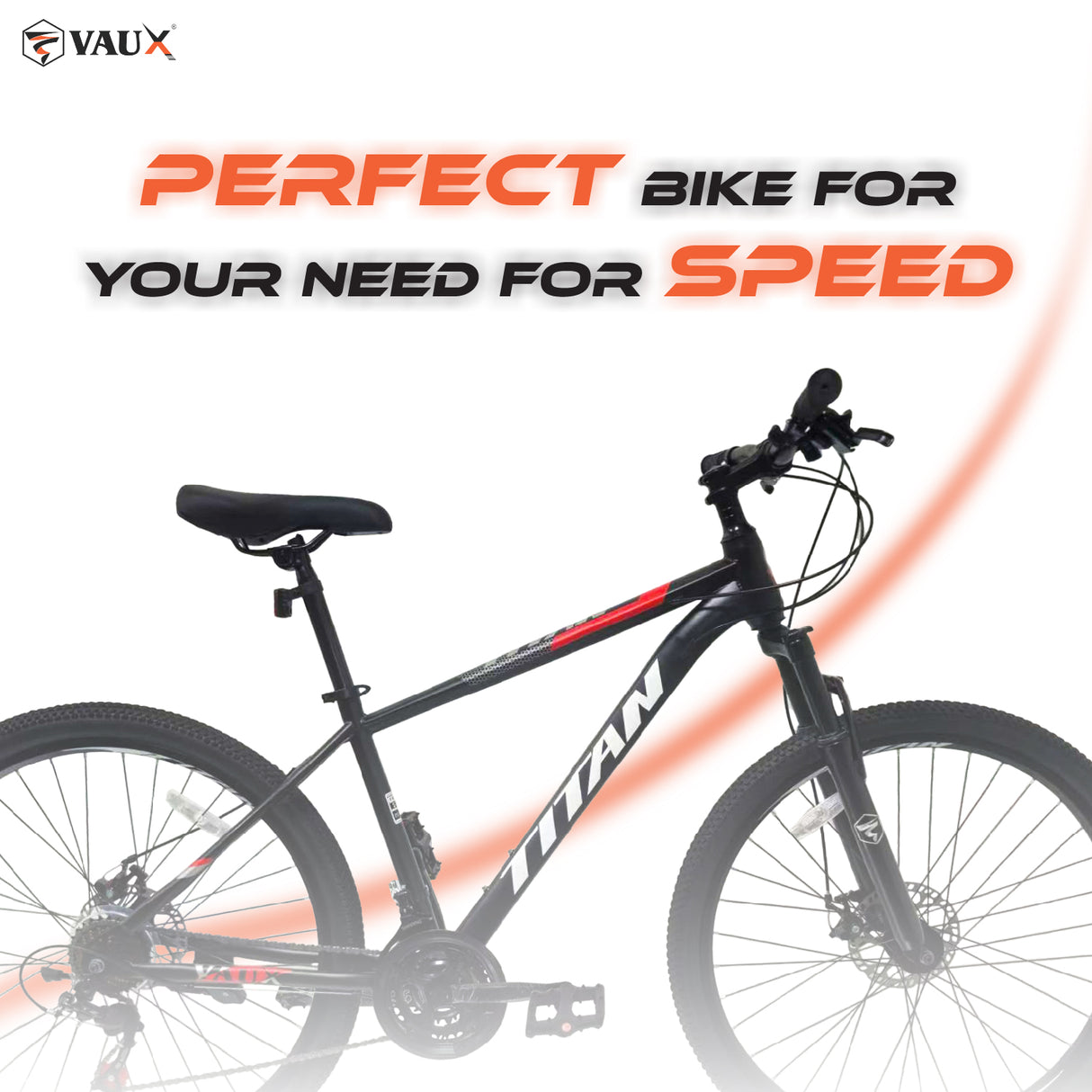 Vaux Titan 21 Speed 27.5" Mountain Bike