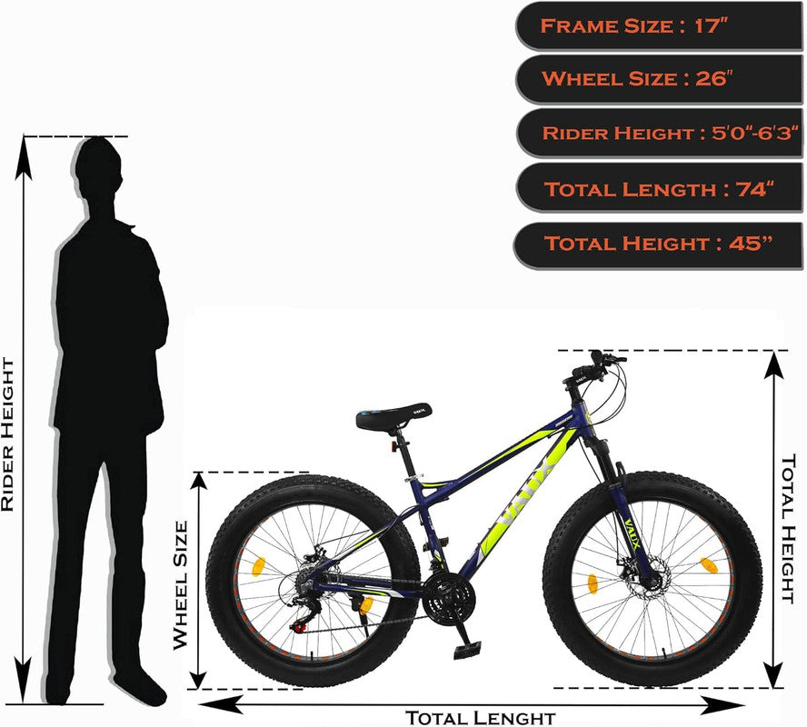 Vaux Joggers 26" Fat Mountain Bike