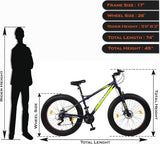 Vaux Joggers 26" Fat Mountain Bike (Renewed)