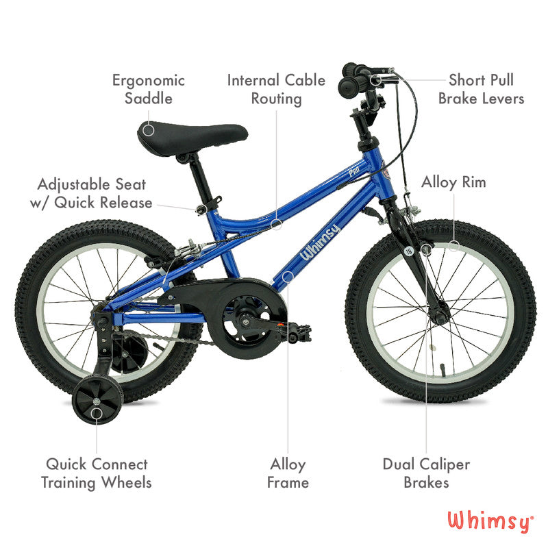Whimsy - Pro Aluminum 16" Kids Bike