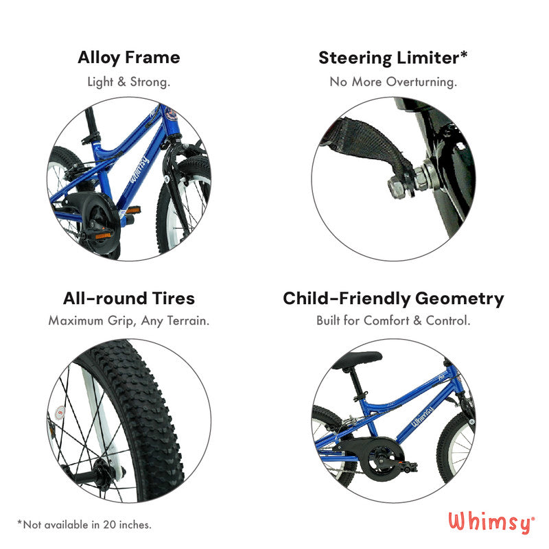 Whimsy - Pro Aluminum 16" Kids Bike