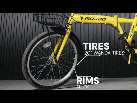 Mogoo Icon 6 Speed 20" Folding Bike