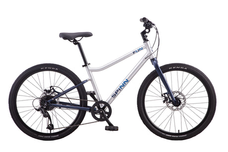 Spinn Fun 8D 24" Bike in Storm Blue
