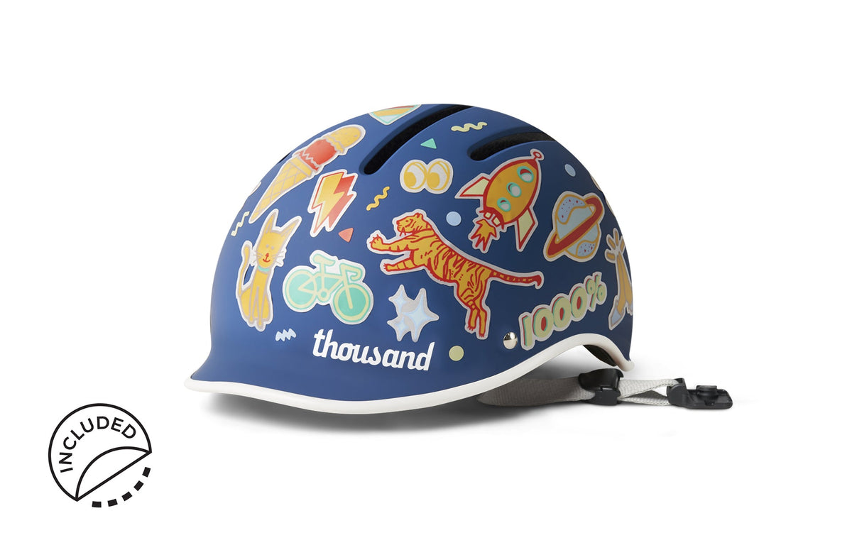 Thousand Jr. Kids Bike Helmet - XS - Blazing Blue
